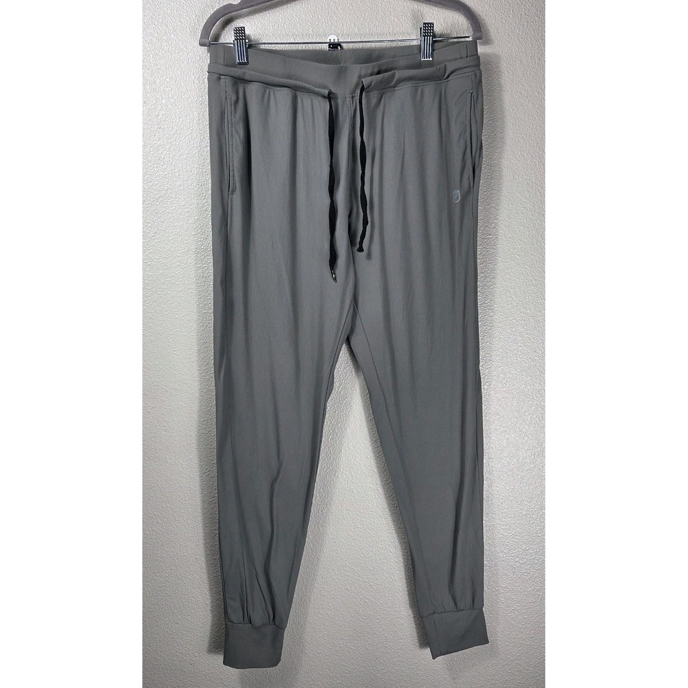 Burn Primitive Ribbed Performance Jogger Pants Gray Size Small Stretch...‎